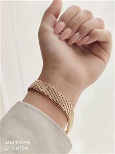 دستبند زنانه جدید مارک ژوپینگ رنگ ثابت آبکاری طلا ضدحساسیت با کیفیت کد 1216345