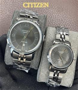 ست ساعت زنانه و مردانه سیتیزن اسپشیال کیفیت عالی رنگ ثابت موتور ژاپن کد 2115975