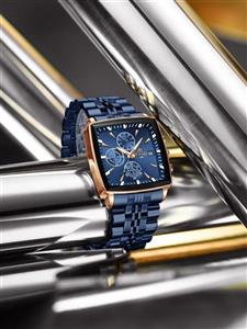 ساعت مردانه فلزی مارک ریوارد مدل 81100 سه موتور فعال دوقفله مخفی رنگ ثابت کیفیت عالی کد 1919913