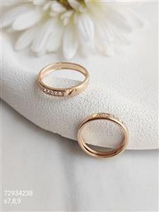 انگشتر زنانه نگین دار ساده مارک ژوپینگ رنگ ثابت ضد حساسیت کیفیت عالی کد 2015919