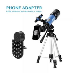 تلسکوپ طبیعتگردی به همراه کوله پشتی مدل AOMEKIE AO2017 70mm Refractor Telescope