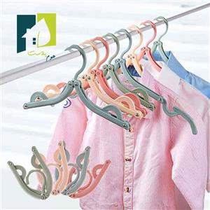 چوب لباسی تاشو مسافرتی مدل bvf632