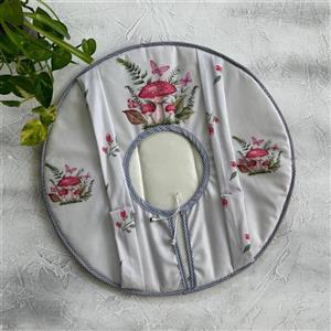 کاور قابلمه مخمل سایز 45 پریسان – طرح 8