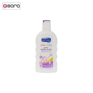 شامپو بچه سپتونا مناسب برای سر و بدن حاوی اسطوخودوس حجم 200 میلی لیتر Septona Hair And Body Lavender Baby Shampoo Gentle 200ml