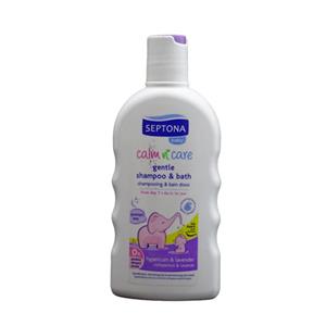 شامپو بچه سپتونا مناسب برای سر و بدن حاوی اسطوخودوس حجم 200 میلی لیتر Septona Hair And Body Lavender Baby Shampoo Gentle 200ml