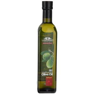 روغن زیتون تصفیه شده سبز دشت مقدار 500 میلی لیتر Sabz Dasht Refined Olive Oil 500ml