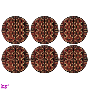 زیربشقابی مدل U2-42457 بسته 6 عددی