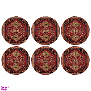 زیربشقابی مدل U2-42453 بسته 6 عددی