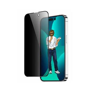 گلس گوشی اپل iPhone 13 pro max /14 Plus گرین حریم شخصی مدل Steve Privacy