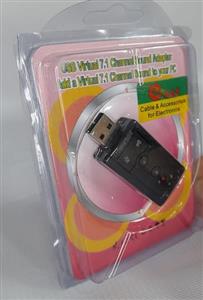 مبدل - کارت صدا USB اکسترنال ولوم دار 