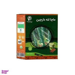 ماچا لته ترکیبی بدون شکر پپتینا بسته 10 عددی