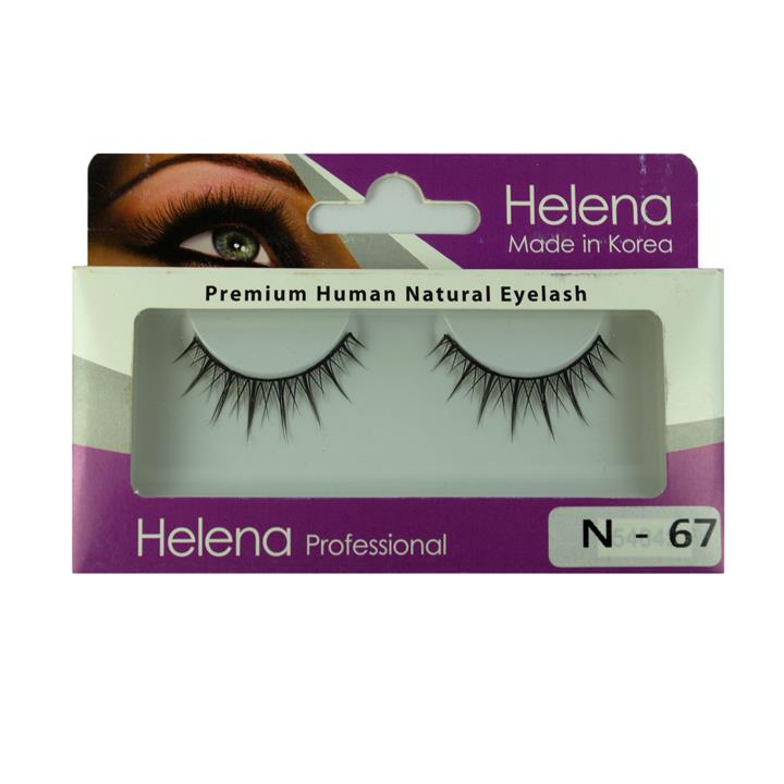 مژه مصنوعی هلنا پروفشنال کد N-67