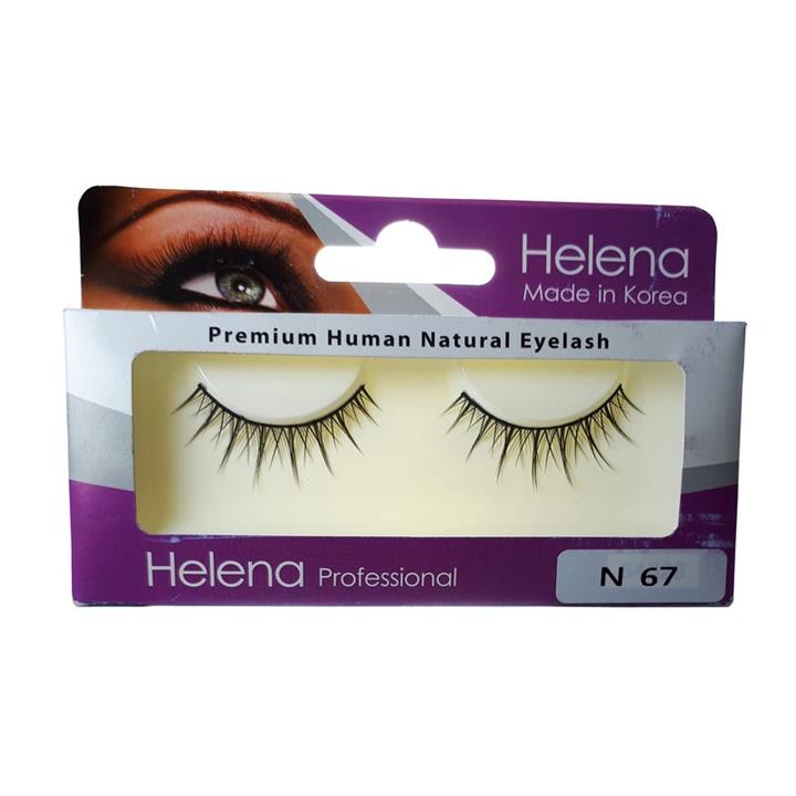 مژه مصنوعی هلنا پروفشنال مدل N67