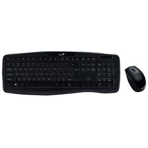 کیبورد و ماوس بی سیم جنیوس مدل KB-8000X Genius KB-8000X Wireless Keyboard Mouse Combo