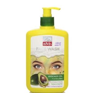 ژل شستشو صورت بی ام اس مدل آووکادو حجم 500 میلی لیتر