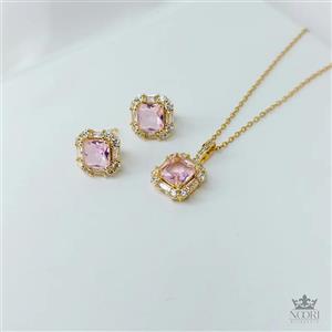 نیمست پلاک دار طلایی رادیوم کد 470