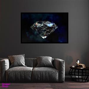 تابلو بکلیت طرح الماس و جواهرات مدل B-bu2030