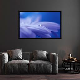 تابلو بکلیت طرح عکس هنری طبیعت گل مدل B-bu2040