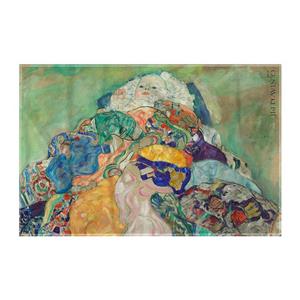 کاغذ کادو ترمه طراحان ایده مدل نوزاد از کلیمت کد art0084