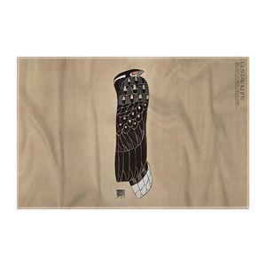 کاغذ کادو ترمه طراحان ایده مدل پرنده از کلیمت کد art0086