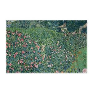 کاغذ کادو ترمه طراحان ایده مدل منظره باغ ایتالیایی از کلیمت کد art0092