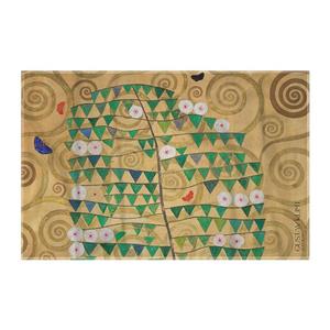 کاغذ کادو ترمه طراحان ایده مدل بوته گل سرخ از کلیمت کد art0102