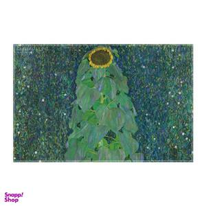 کاغذ کادو ترمه طراحان ایده مدل گل آفتابگردان از کلیمت کد art0103