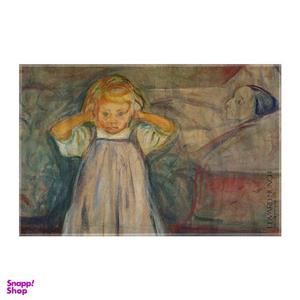 کاغذ کادو ترمه طراحان ایده مدل کودک و مرگ از ادوارد مونک کد art0115