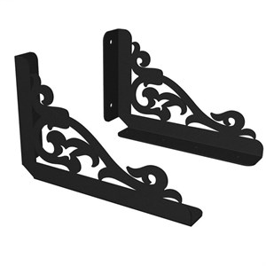 پایه نگهدارنده طبقه دیواری مدل ROYAL بسته 2 عددی