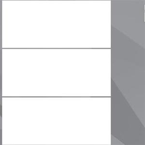 کاشی دیواری درجه 4 مدل سفید ساده ابعاد 60*30