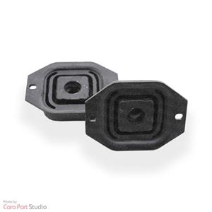 ضربه گیر اکسل عقب لاستیک گیلان مدل مربعی کد B355 مناسب برای پژو 405