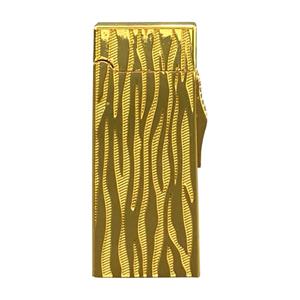 فندک مدل دکمه ای طرح آتشین کد DKD-1676