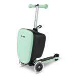 اسکوتر چمدانی جمع شو نعنایی مدل Micro Luggage Junior Mint