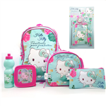 ست 12 در 1 کوله پشتی 46 سانتی هلو کیتی دخترانه  Hello Kitty مدل Promotion Items 12 in 1  Hello Kitty 121