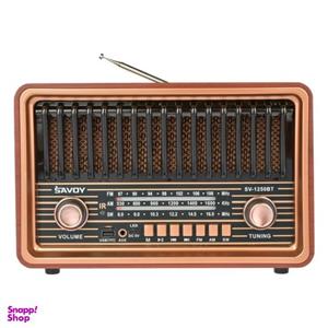 رادیو ساووی مدل SV-1250BT