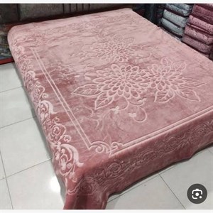 پتوی گلبافت مدل برتر گل برجسته سایز 240x220 سانتی متر