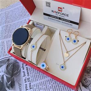 ست ساعت زنانه چشم نظر کد 545 