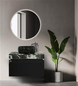 فول ست روشویی پترا مشکی 80در40