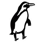 آویز لباس ملو طرح پنگوئن کد KMH88