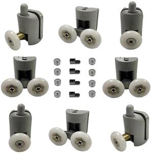 قرقره پلاستیکی درب کشویی کابین دوش (6 میلی متری)