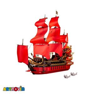 لگو کشتی دزدان دریایی 3694 قطعه آیتم 6002