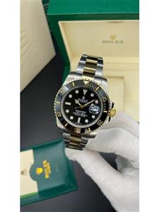 ساعت مردانه رولکس ساب مارینر Rolex Submariner – مشکی/ بند استیل،طلایی