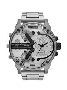 ساعت مچی مردانه دیزل هفت موتور سیلور صفحه سفید Diesel -Silver White Screen