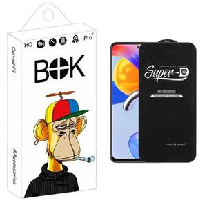 محافظ صفحه نمایش بوک مدل Solid SuperD مناسب برای گوشی موبایل شیائومی Redmi Note 10 Pro / 10 Pro Max / 11 Pro / 11 Pro  / K40 / K40 Pro / K40 Pro  / Mi 11i / 11X / Poco F3 / Black Shark 4 / 4 Pro