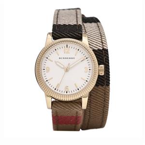 BURBERRY ساعت مچی زنانه چرمی برزنتی باربری مدل BU7851