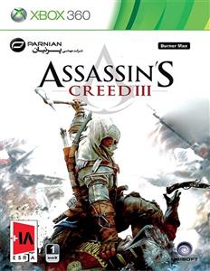 بازی Assassins Creed III نشر پرنیان مخصوص XBOX360 