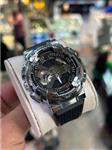 ساعت مچی مردانه کاسیو جی شاک قاب فلزی نقره ای ومشکی Casio G-Shock GM-110 SELVER