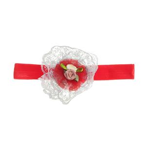 هدبند دخترانه لیمونار گالری مدل شکوفه و تور کد R