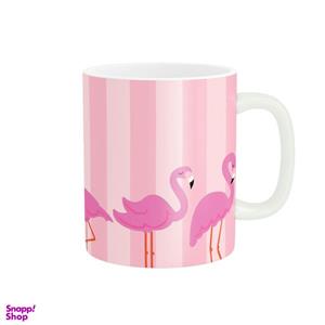 ماگ طرح فانتزی فلامینگو کد 930
