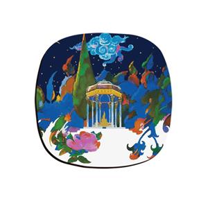 زیر لیوانی ترمه طراحان ایده مدل مقبره حافظ در شیراز کد strm0674